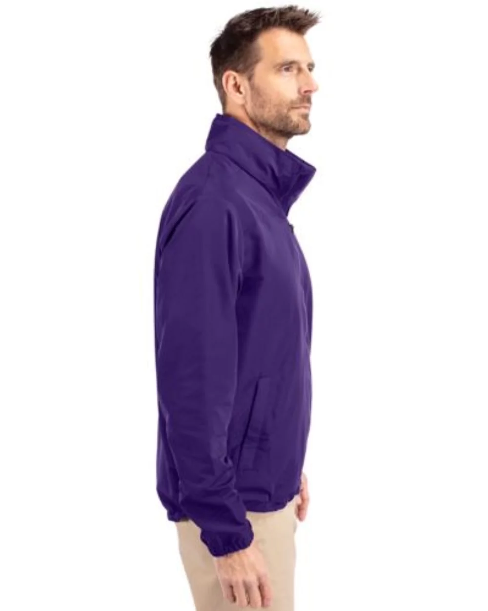 Veste zippée intégrale Cutter & Buck Charter Eco Recycled pour hommes
