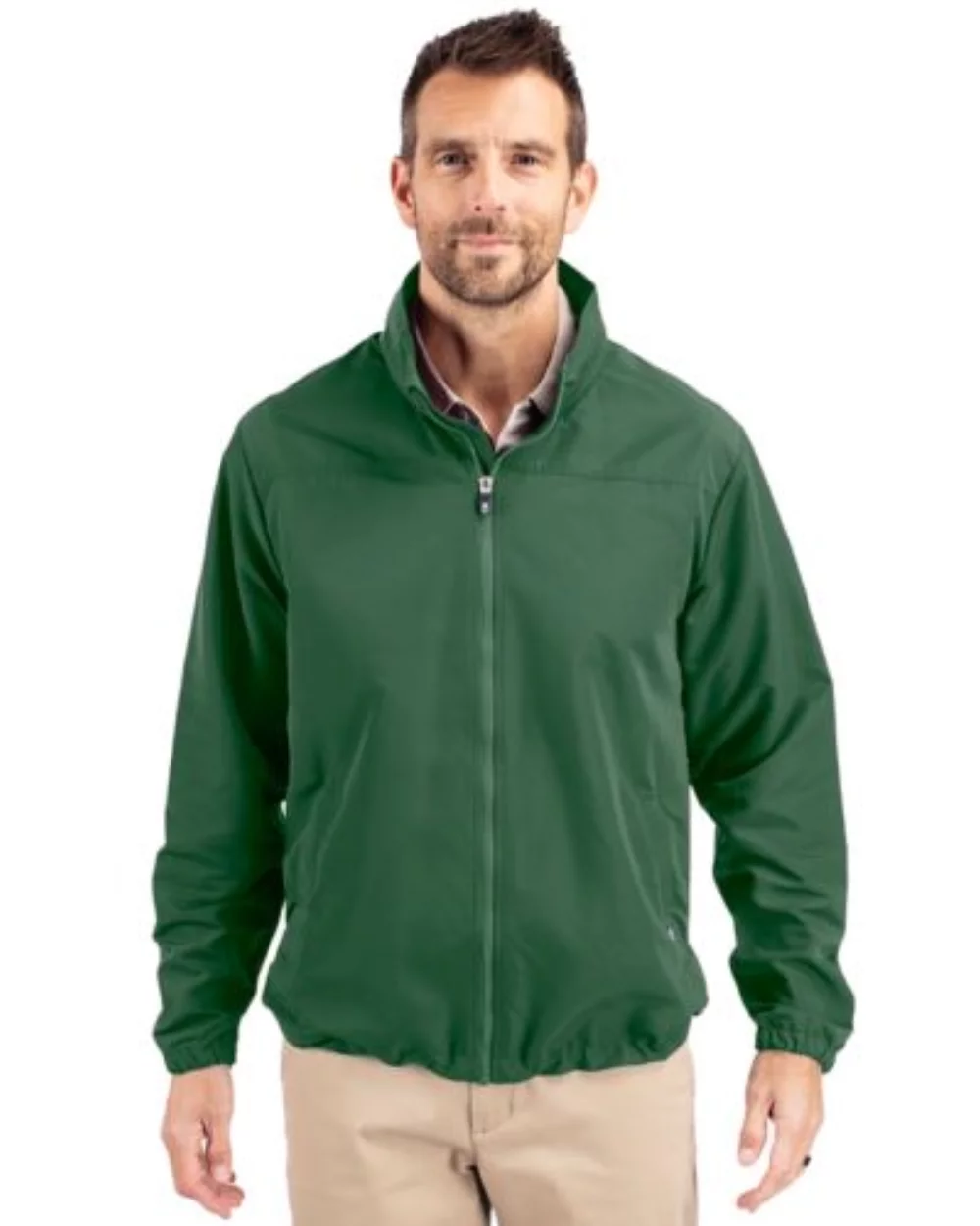 Veste zippée intégrale Cutter & Buck Charter Eco Recycled pour hommes