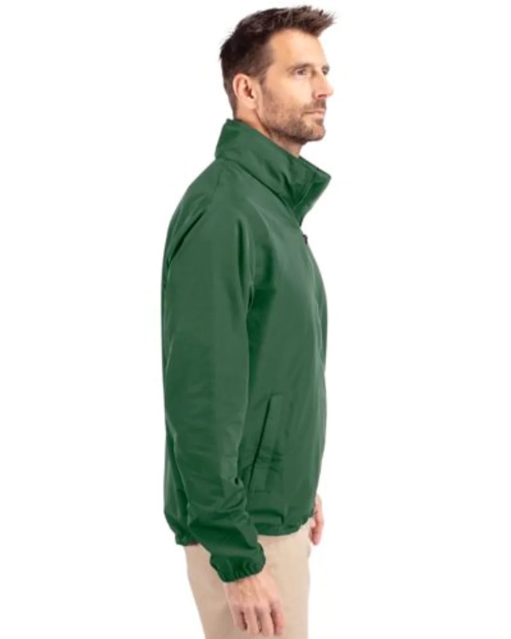 Cutter & Buck Charter Eco Knit Recycled Big & Tall Full-Zip Jacket