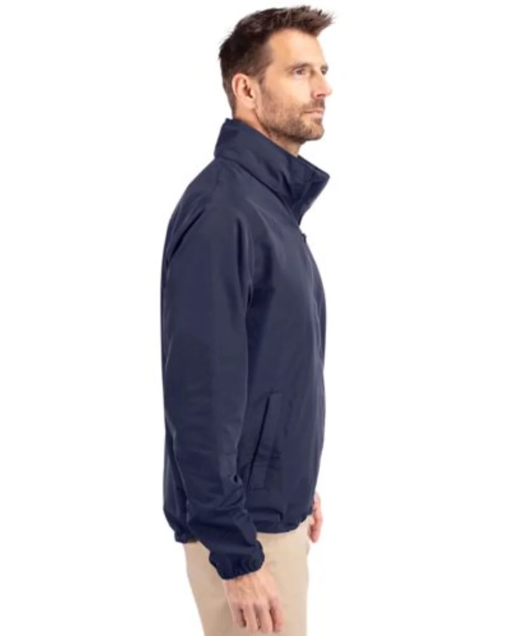 Veste zippée intégrale Cutter & Buck Charter Eco Recycled pour hommes
