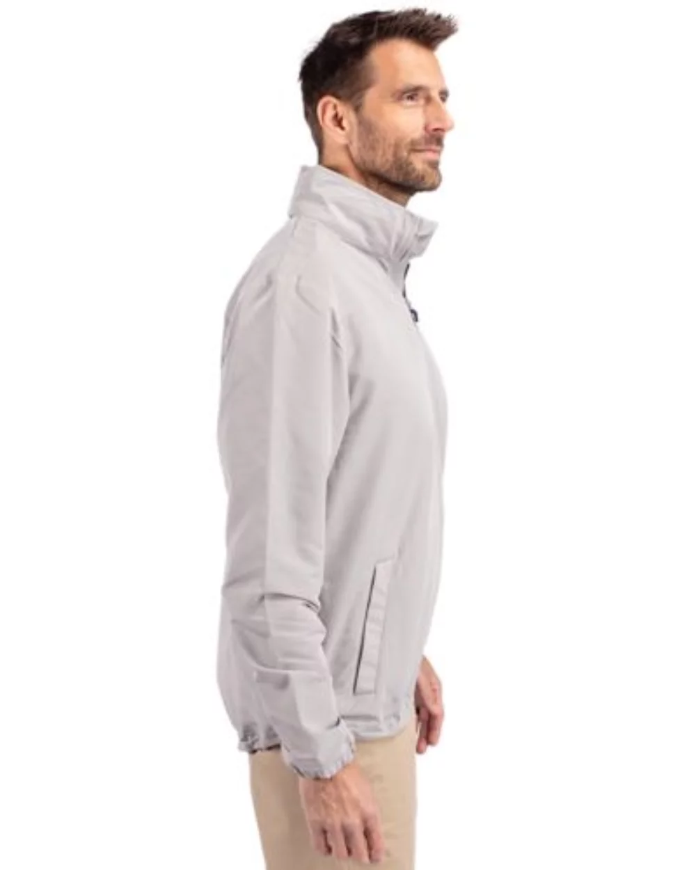 Cutter & Buck Charter Eco Knit Recycled Big & Tall Full-Zip Jacket