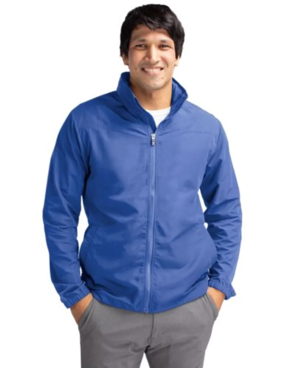 Cutter & Buck Charter Eco Knit Recycled Big & Tall Full-Zip Jacket
