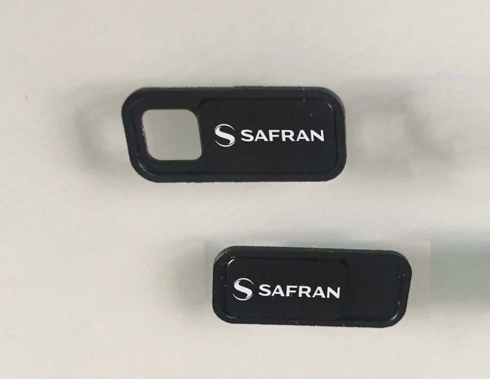 Rectangular Metal Webcam Cover w/Rounded Edges