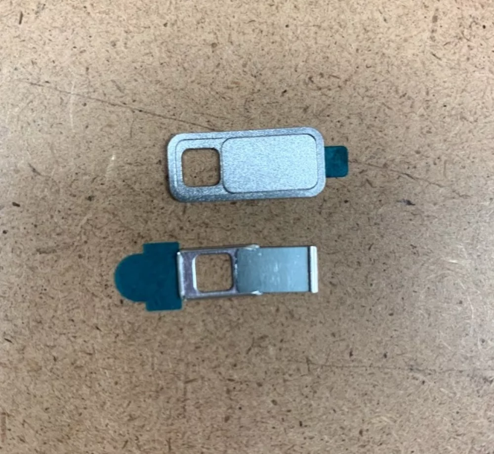 Rectangular Metal Webcam Cover w/Rounded Edges