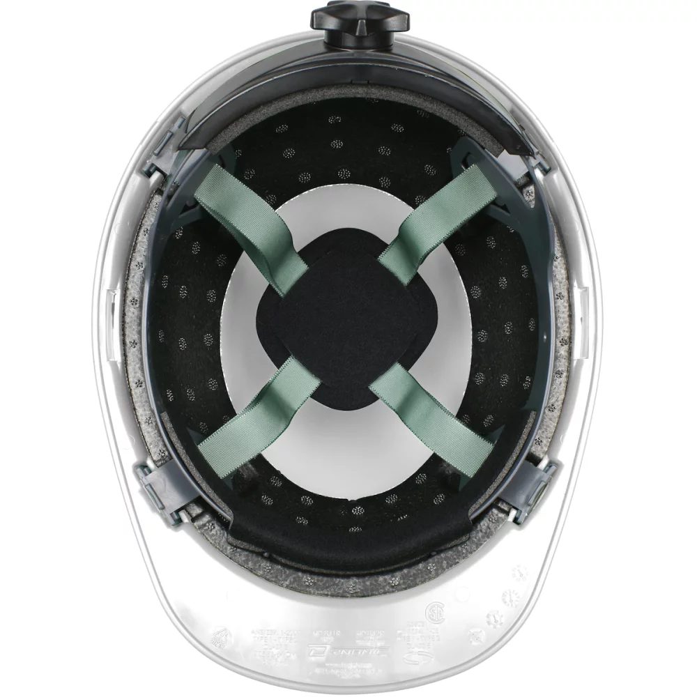 Le casque de sécurité à cliquet Stromboli Type 2 Sure-Lock.
