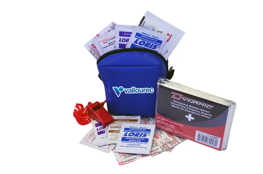 Outdoor First Aid Kit w/Nylon Bag & Velcro (25 Pieces)