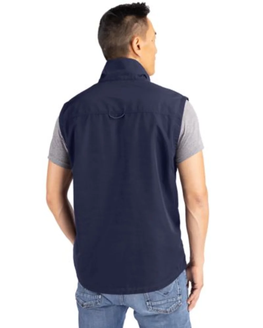 Veste Cutter & Buck Charter Eco Full-Zip pour homme grande taille