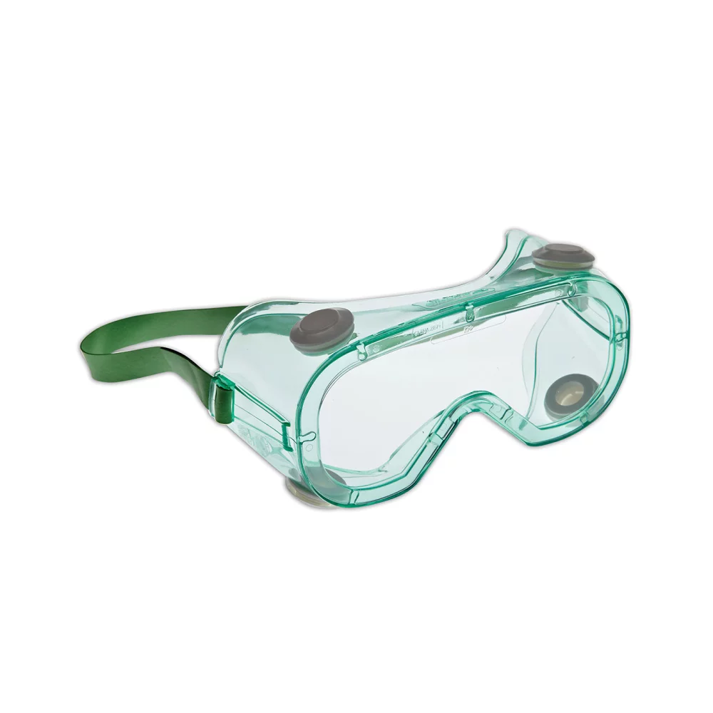 Chem Pro Indirect Vent Goggle with Clear Green Body
