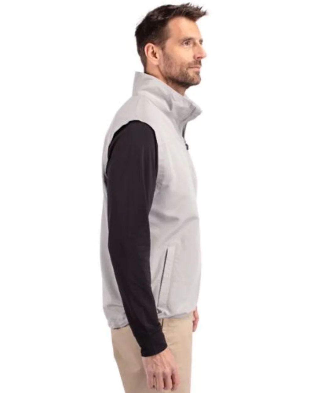 Veste Cutter & Buck Charter Eco Full-Zip pour homme grande taille