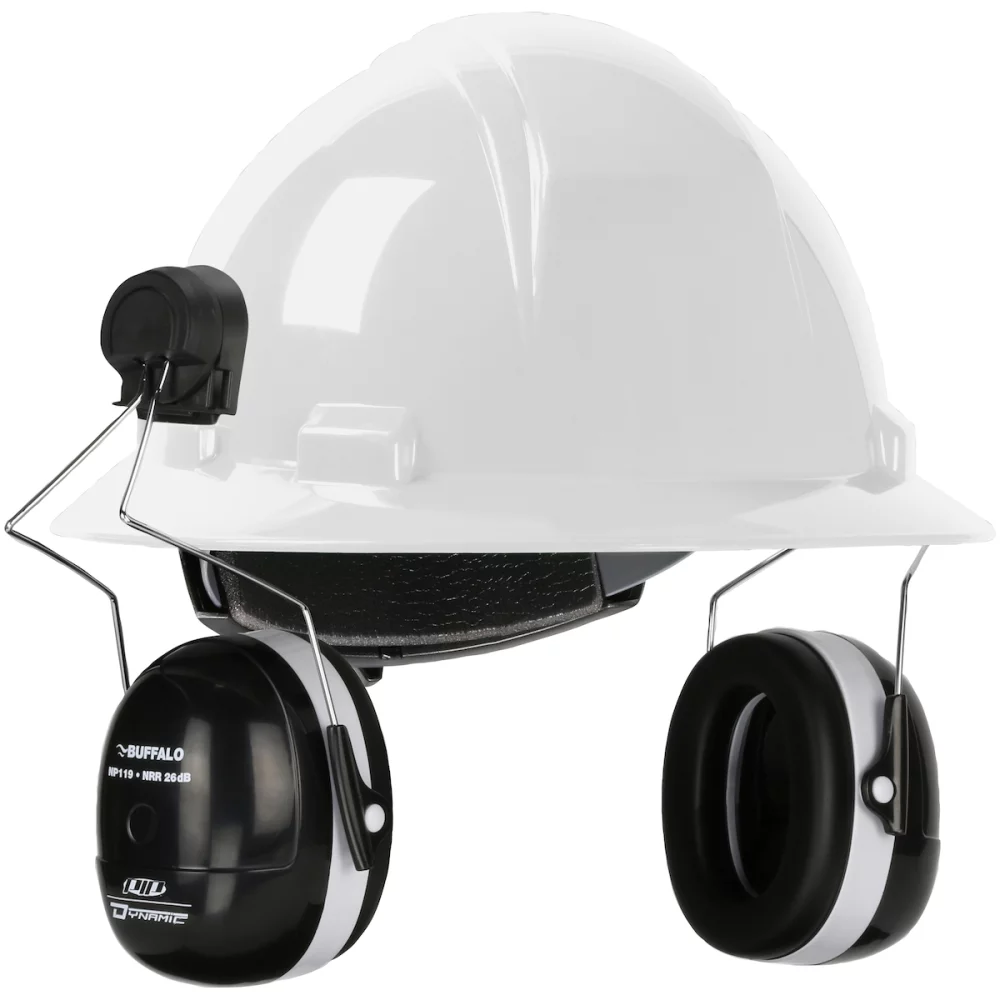 Cache-oreilles montés sur casquette Buffalo™ - SNR 26