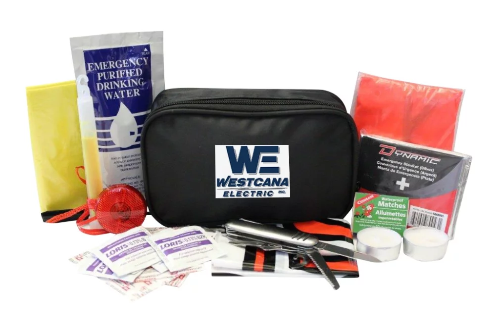 Road Hazard Kit w/Nylon Bag & Strap (26 Pieces)