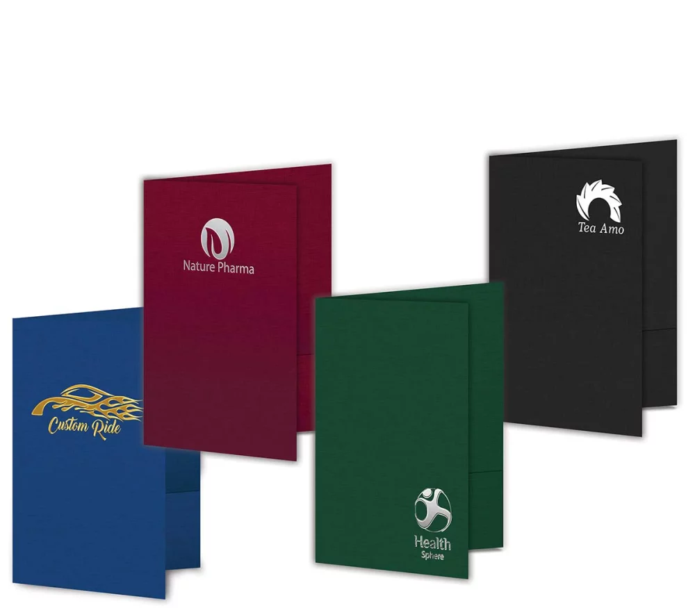 Linen Presentation Folder