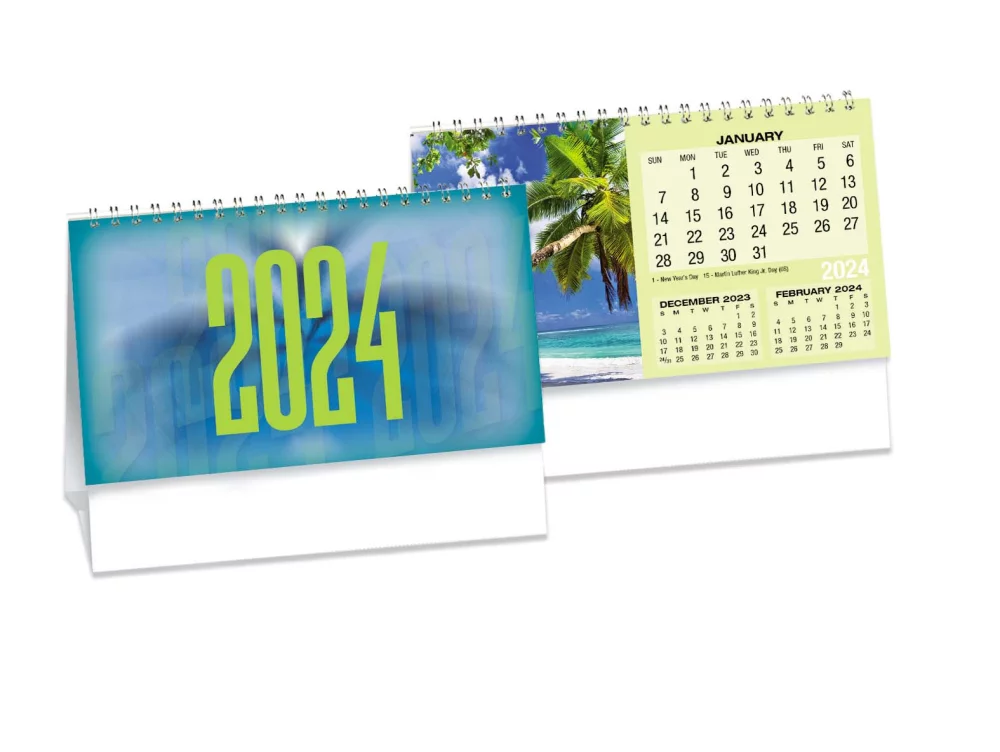 Calendrier de bureau Econo-Scenic
