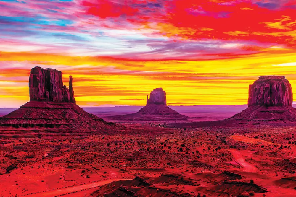 Calendrier de bureau Econo-Scenic