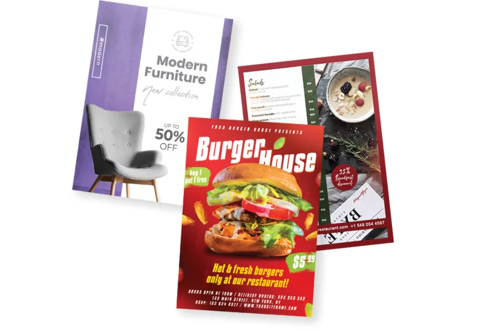 Dépliant personnalisé