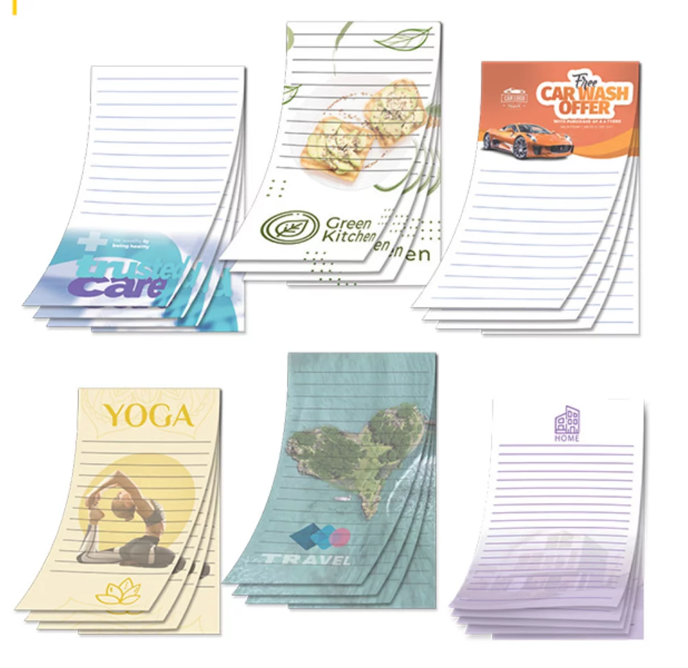 Bloc-notes personnalisé 4 couleurs