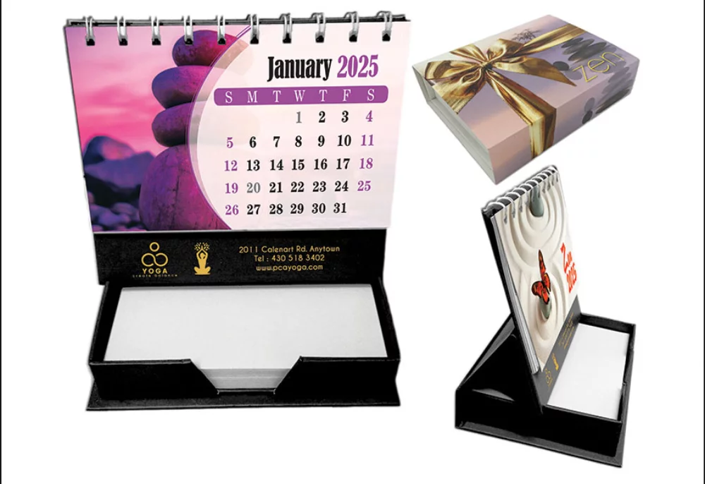 Calendrier de bureau Zen Year In A Box