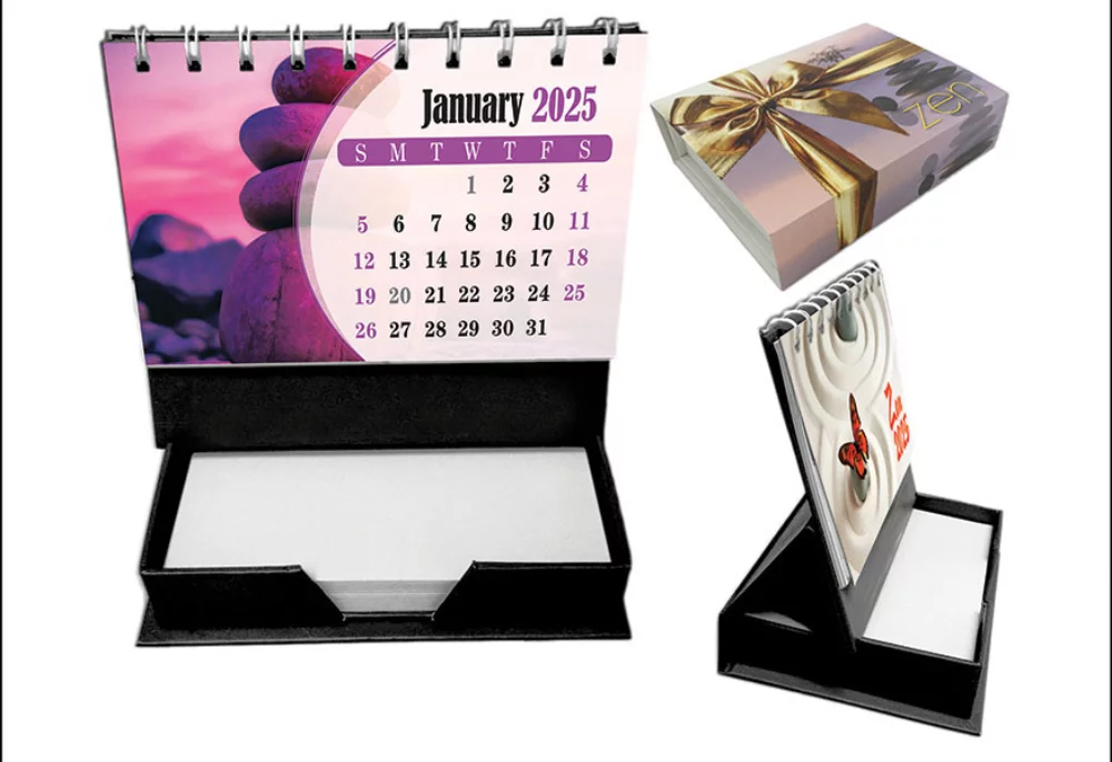 Calendrier de bureau Zen Year In A Box