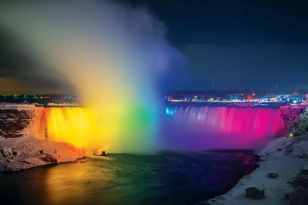 Calendrier de bureau à double vue Canada's Charms