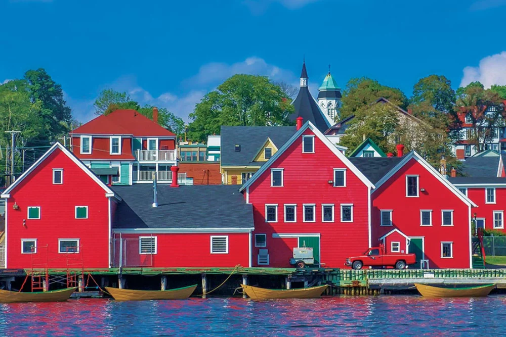 Calendrier de bureau à double vue Canada's Charms