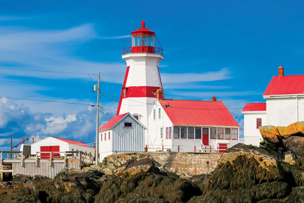 Calendrier de bureau à double vue Canada's Charms