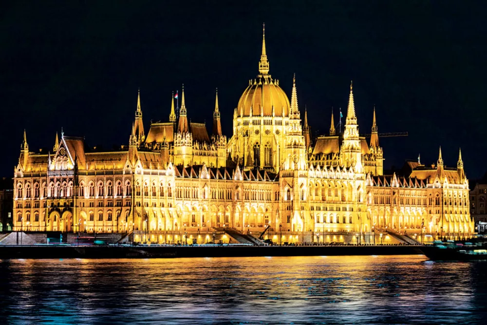 Calendrier de bureau double vue panoramique du monde