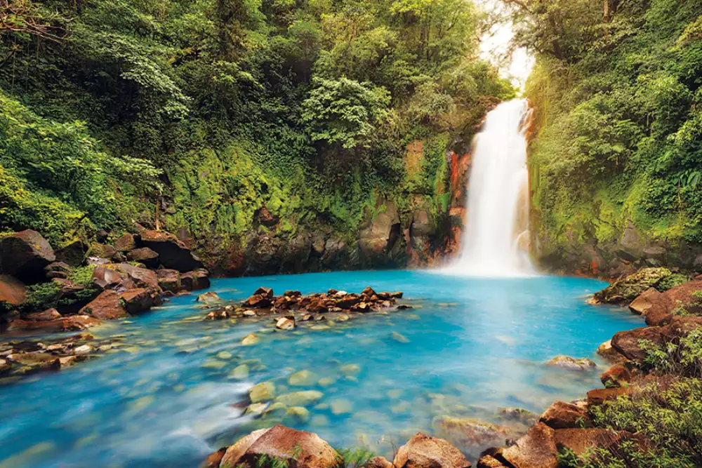 Calendrier de bureau double vue panoramique du monde