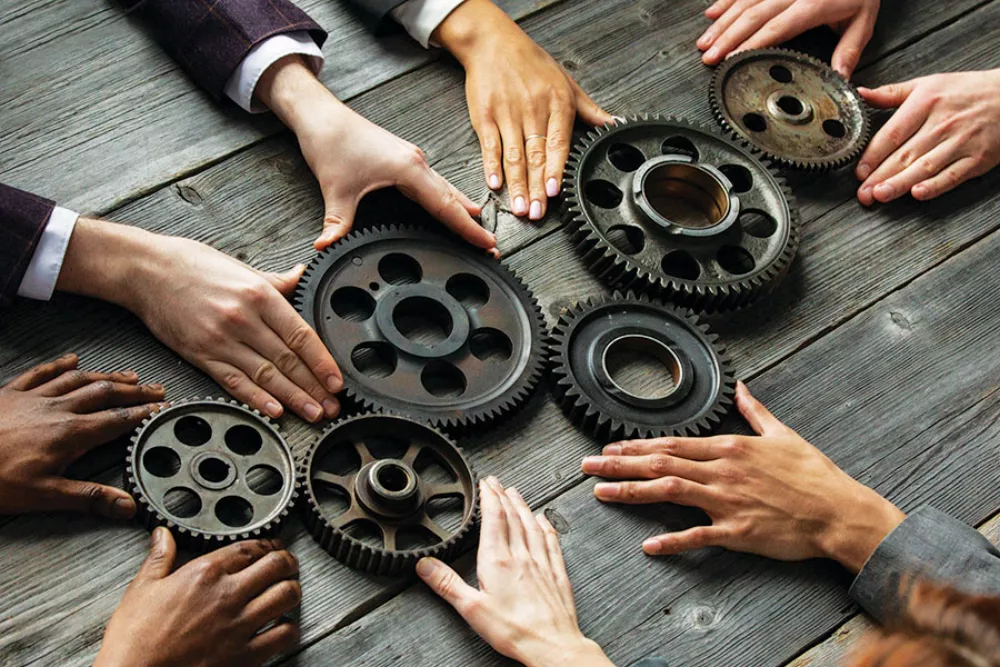 Calendrier de bureau double vue Motivation