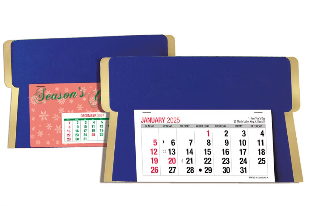 Calendrier de bureau décoratif