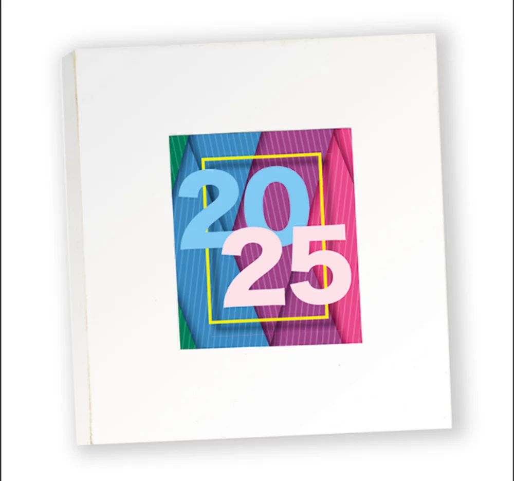 Calendrier de bureau personnalisé sur CD