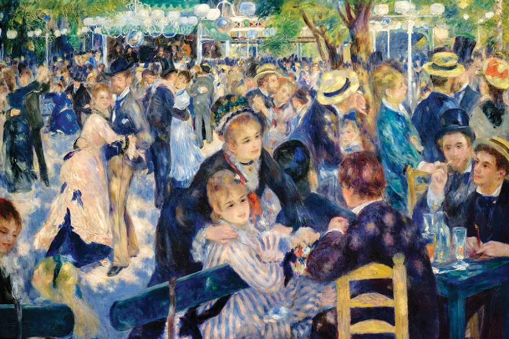 The Impressionists Double View Desk Calendar