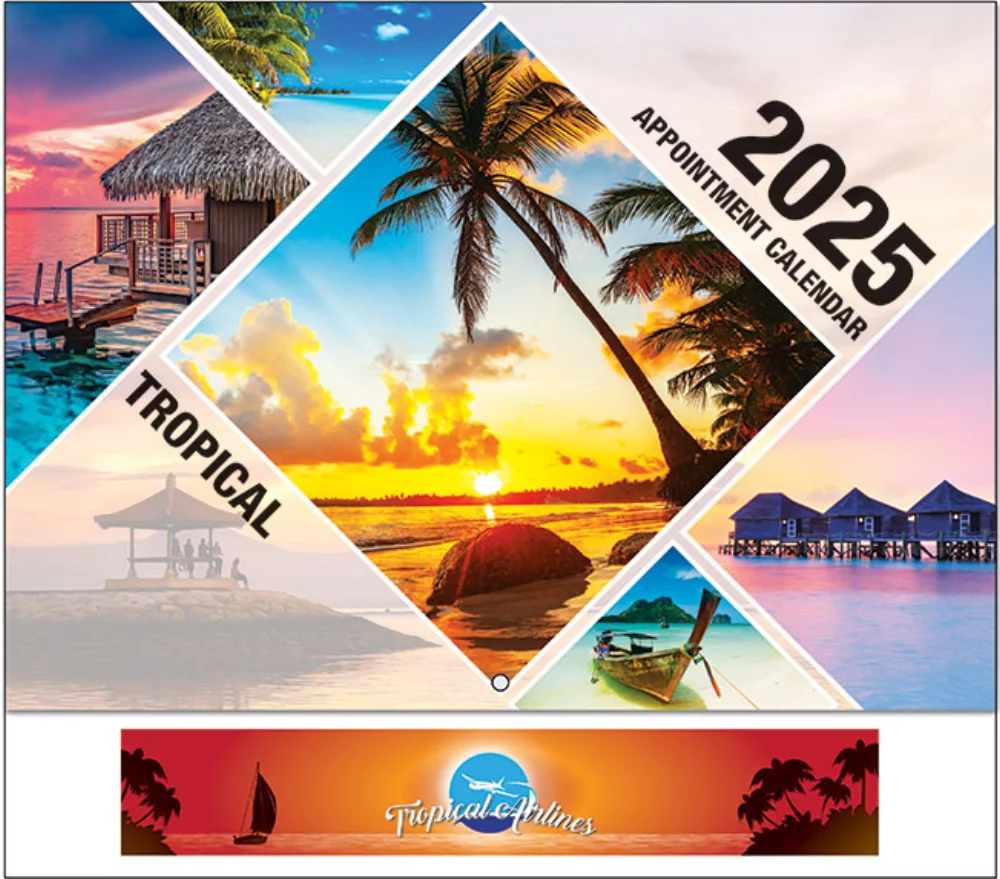 Calendrier de rendez-vous tropical