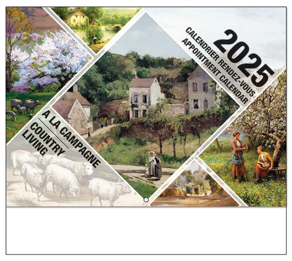 Calendrier de rendez-vous Country Living