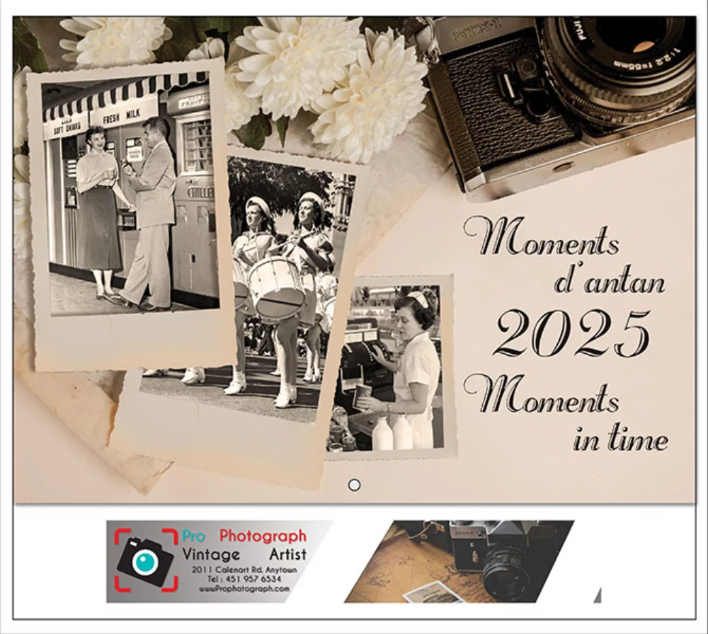 Calendrier de rendez-vous Moments in Time