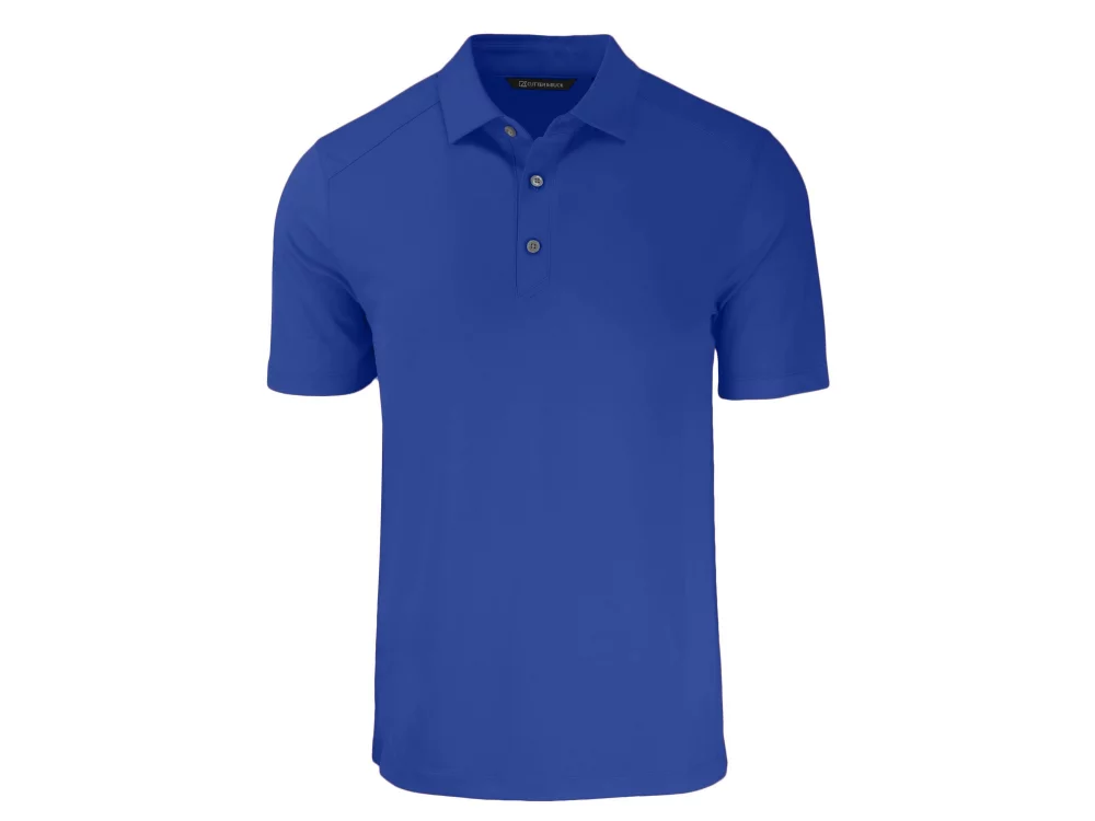 Polo Cutter & Buck Forge Eco Stretch recyclé pour hommes grands et grands