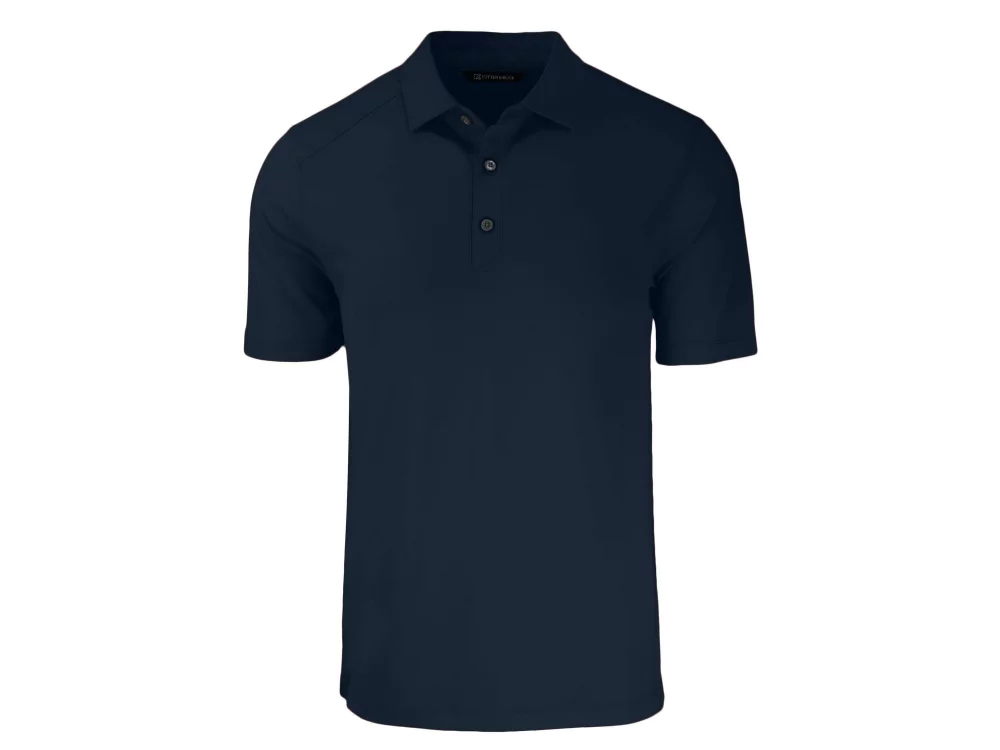 Polo Cutter & Buck Forge Eco Stretch recyclé pour hommes grands et grands