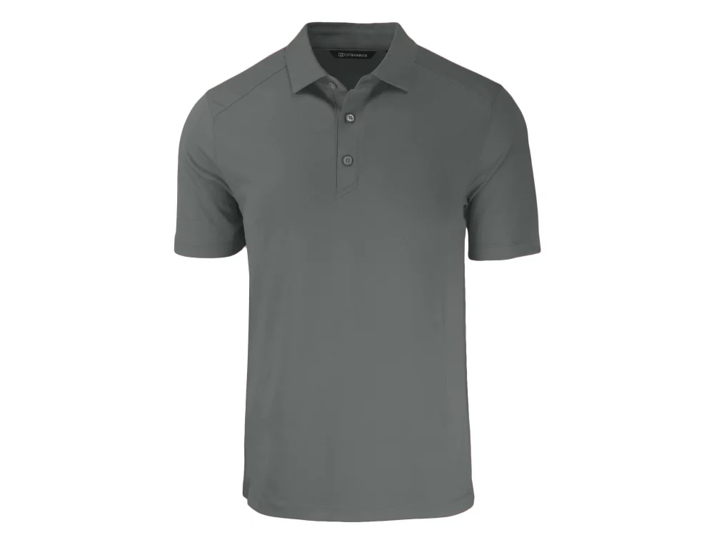 Polo Cutter & Buck Forge Eco Stretch recyclé pour hommes grands et grands