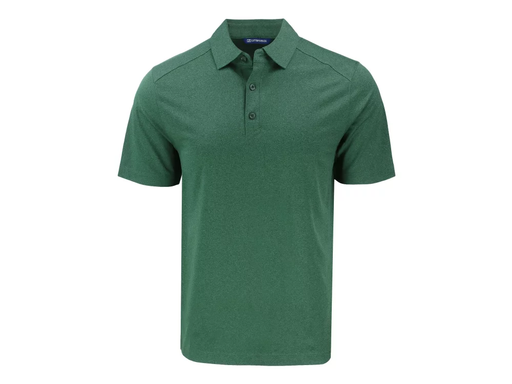 Polo Cutter & Buck Forge Eco Stretch recyclé pour hommes grands et grands