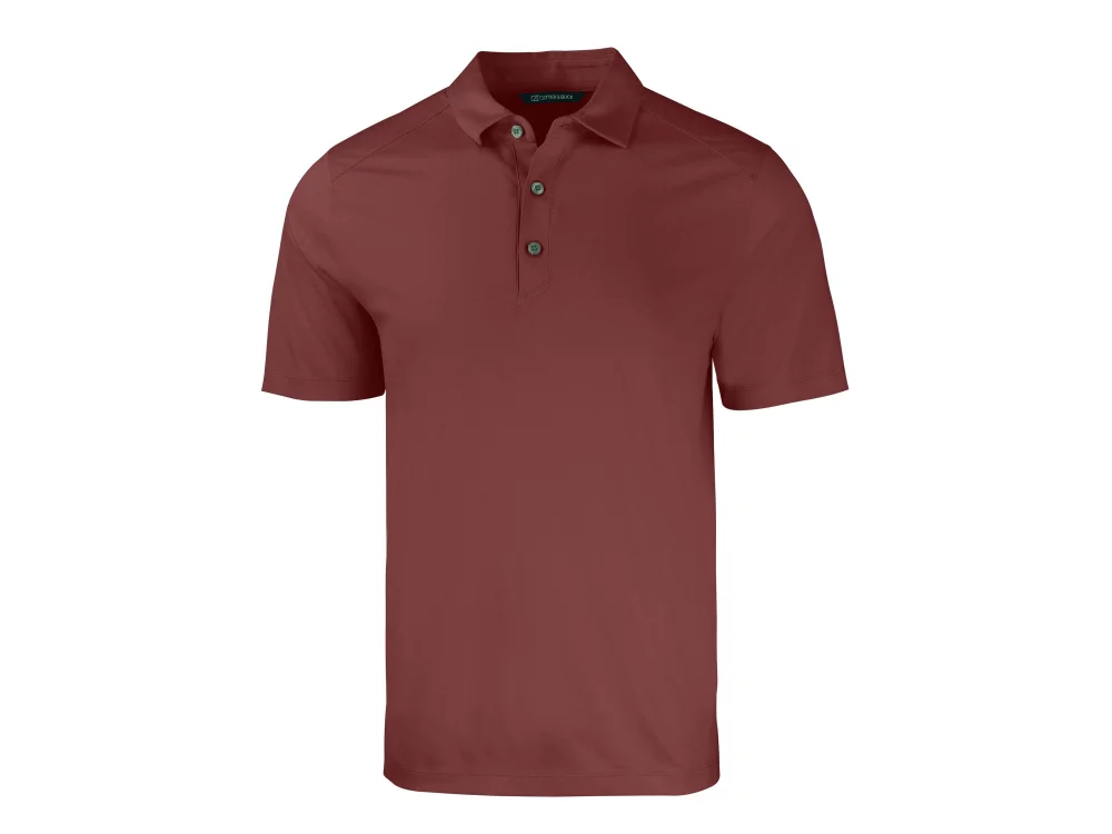 Polo Cutter & Buck Forge Eco Stretch recyclé pour hommes grands et grands