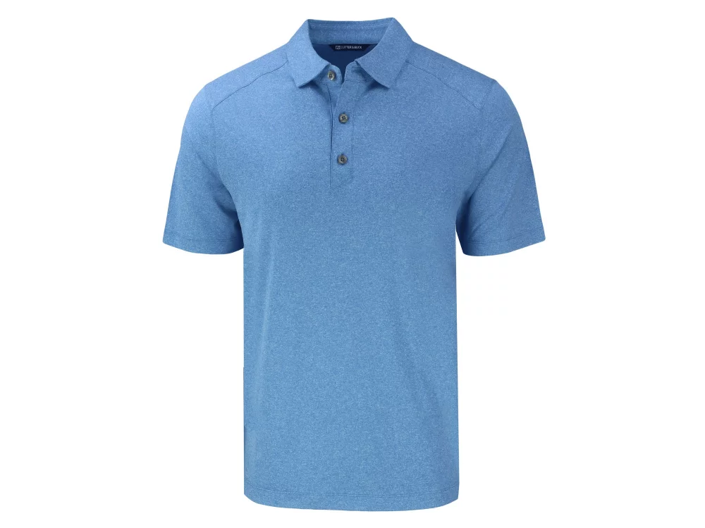 Polo Cutter & Buck Forge Eco Stretch recyclé pour hommes grands et grands