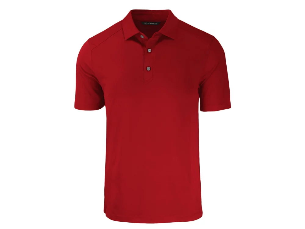 Polo Cutter & Buck Forge Eco Stretch recyclé pour hommes grands et grands