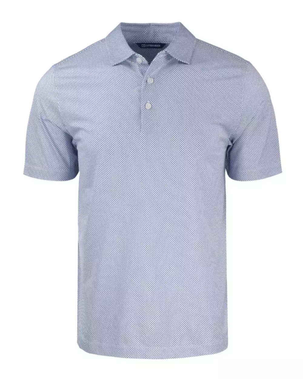 Cutter & Buck Pike Eco Symmetry Print Stretch Recycled Mens Big & Tall Polo