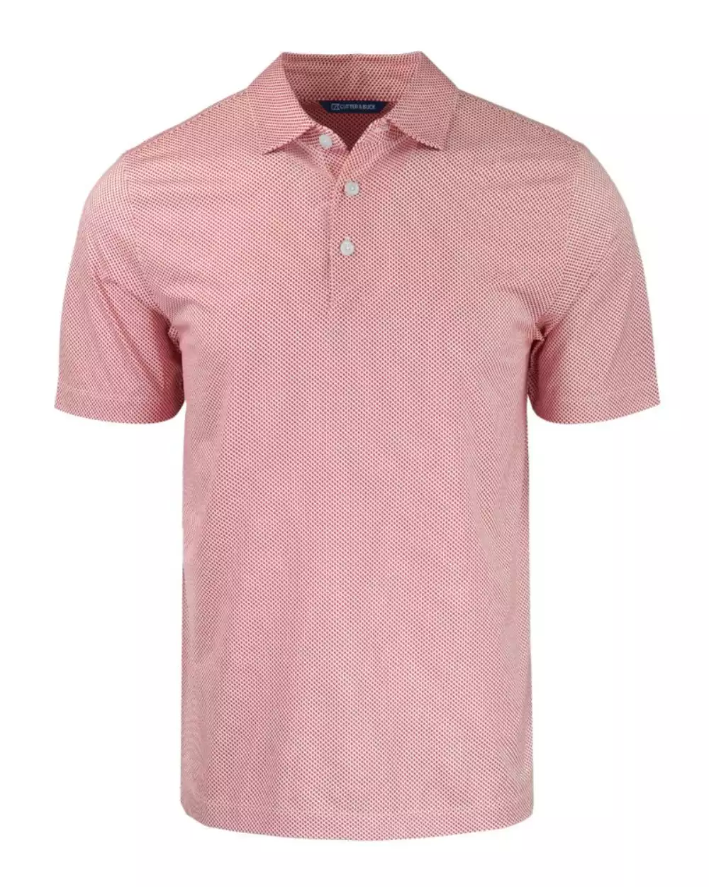 Cutter & Buck Pike Eco Symmetry Print Stretch Recycled Mens Big & Tall Polo