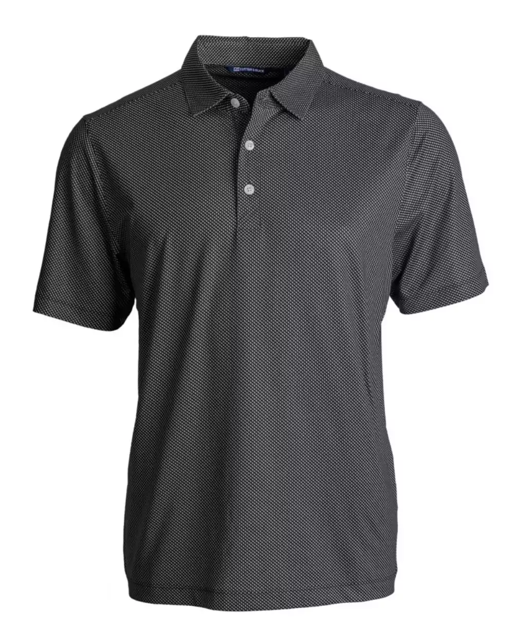 Cutter & Buck Pike Eco Symmetry Print Stretch Recycled Mens Big & Tall Polo