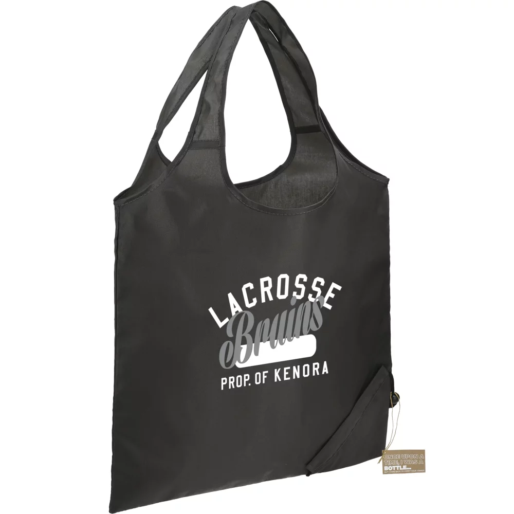 Sac fourre-tout pliable en RPET de style bungalow