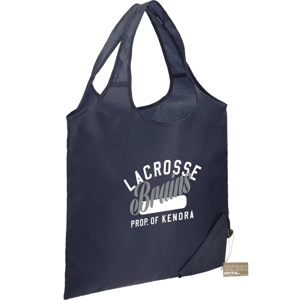 Sac fourre-tout pliable en RPET de style bungalow