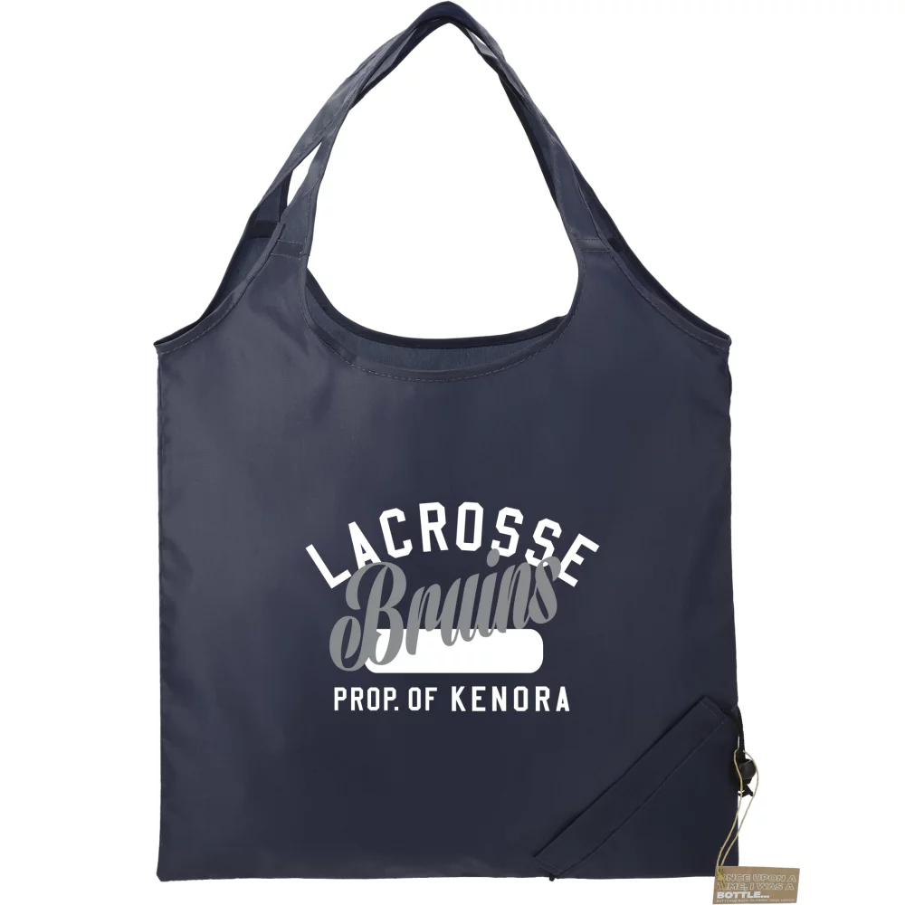 Sac fourre-tout pliable en RPET de style bungalow