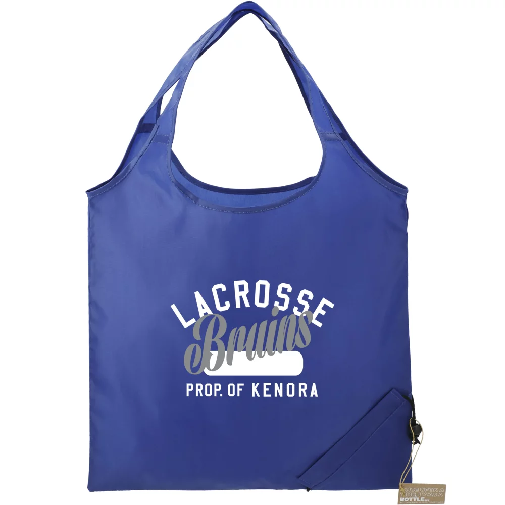 Sac fourre-tout pliable en RPET de style bungalow