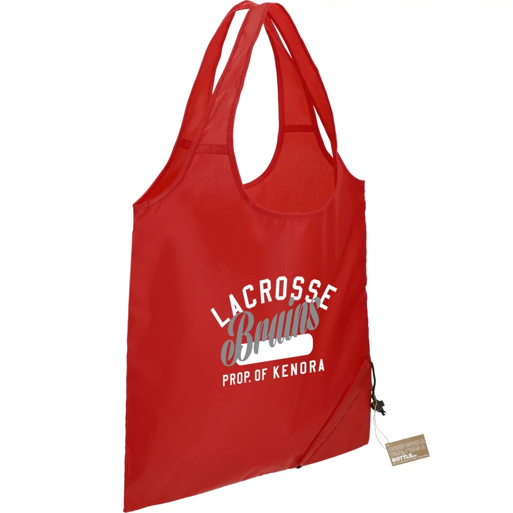 Sac fourre-tout pliable en RPET de style bungalow