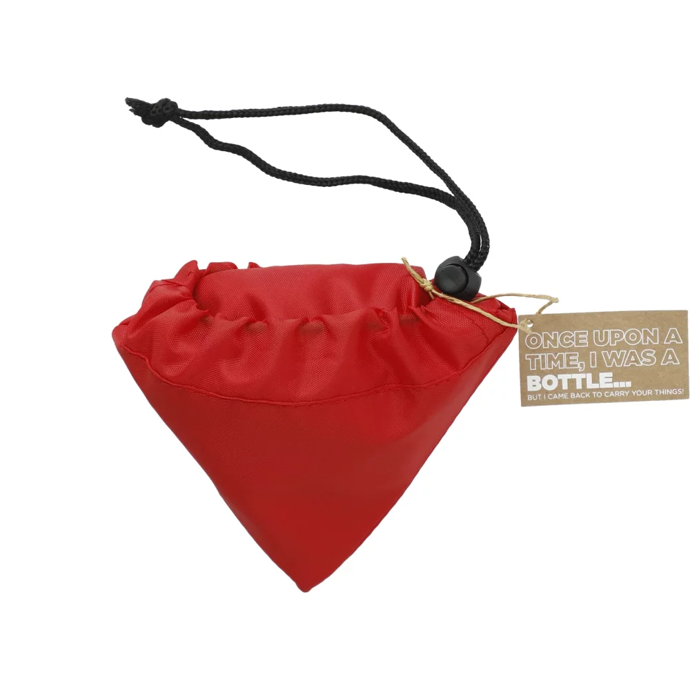 Sac fourre-tout pliable en RPET de style bungalow